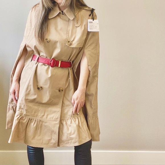 Brand new Red Valentino cotton trench cape - Picture 2 of 9